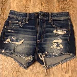 America eagle jean shorts